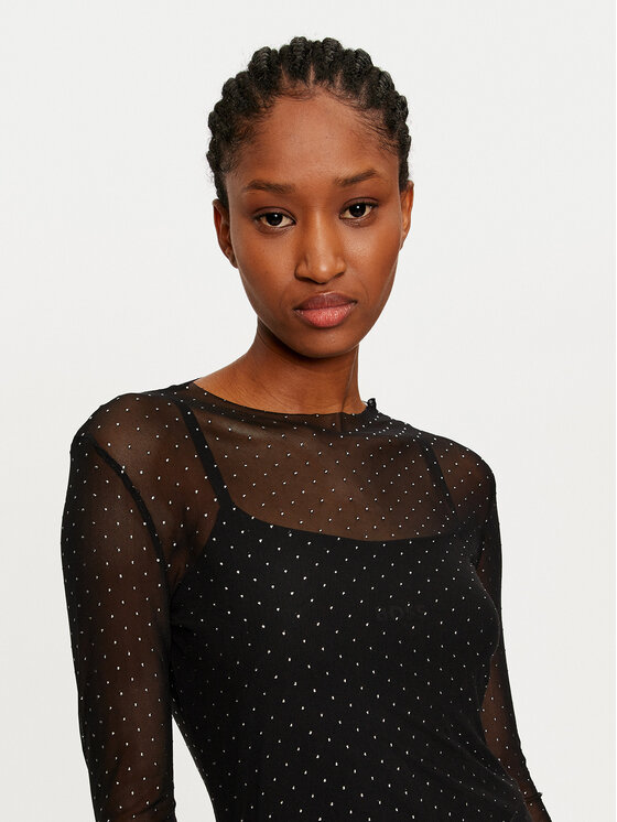 JDY JDY Блуза Elsa 15335585 Черен Regular Fit