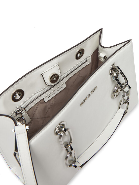 Michael Kors Jet Shopper Grau Silber Michael Kors Silber Tasche