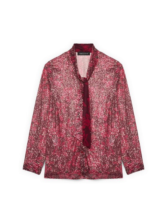 Fiorella Rubino Fiorella Rubino Camicia 5024T001428N0Z6 Bordeaux Regular Fit