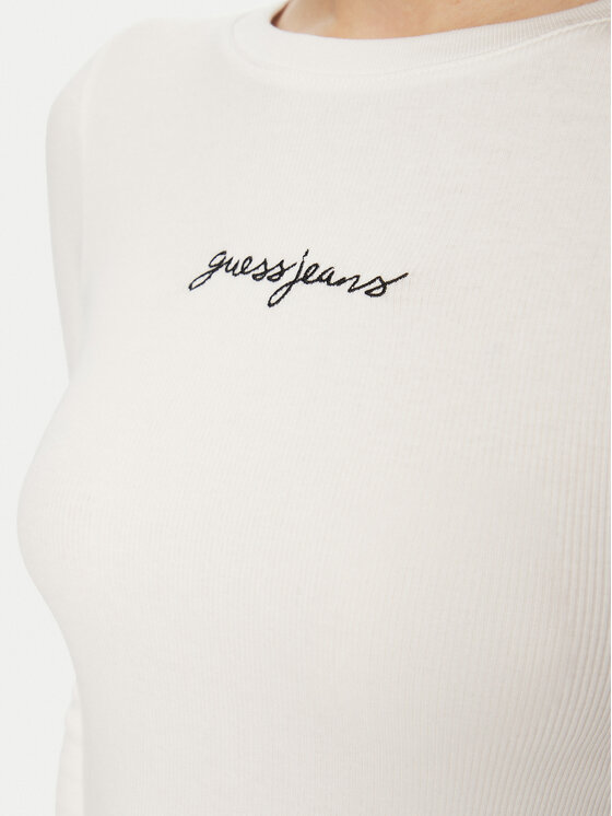 Guess Jeans Guess Jeans T-shirt W5RI58 KA0H1 Bianco Regular Fit