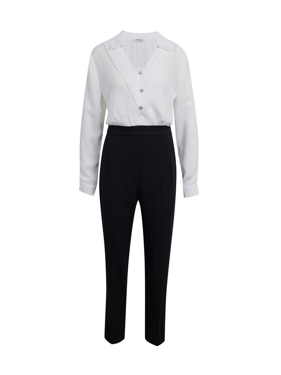 Orsay Orsay Kombinezon 451102660000__34 Czarny Slim Fit