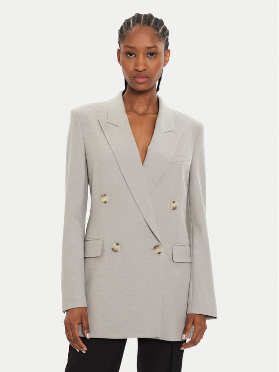 BOSS Boss Sacou Jaleto3 50528696 Gri Regular Fit