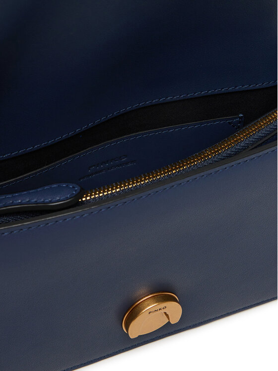 PINKO PINKO Handtasche Love One Mini Dc AI 25-26 PLTT 100074 A0F1 Dunkelblau