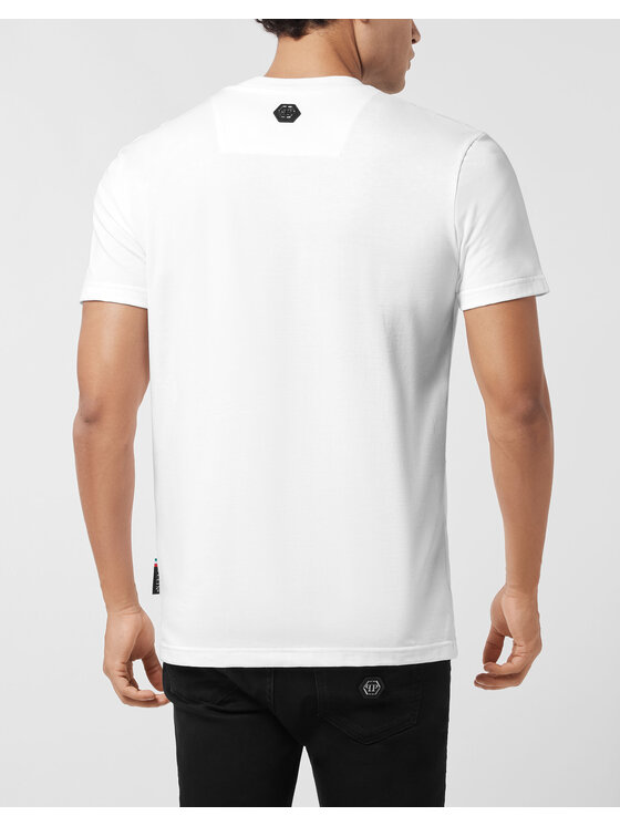 PHILIPP PLEIN PHILIPP PLEIN Tričko 26165 Biela Regular Fit