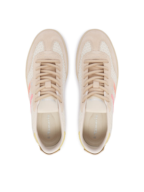 Tamaris Tamaris Sneakersy 1-23633-46 Béžová