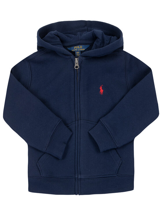 Dětská Mikina Polo Ralph Lauren, Velikost:4Y, Barva: Tmavomodrá, 321547626