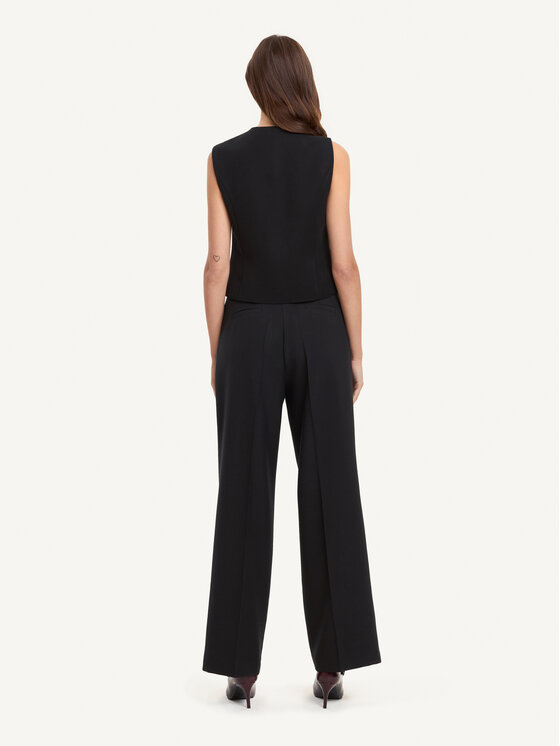 KMX KMX Kamizelka 192750007 Czarny Fitted Fit