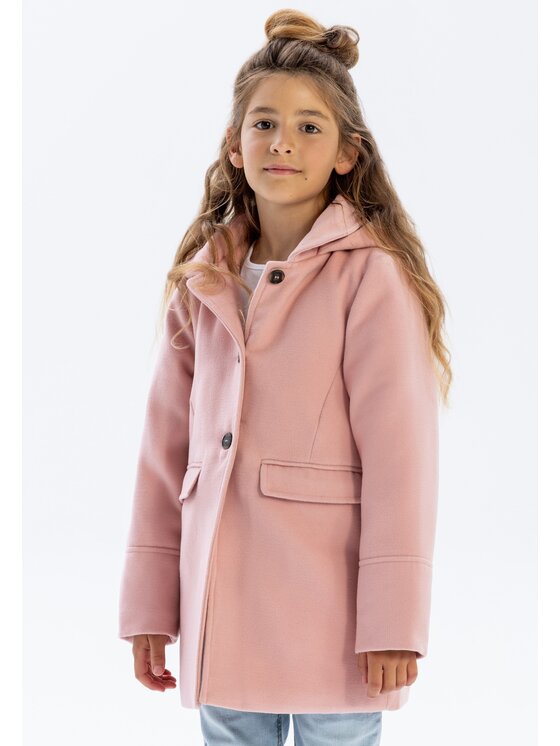 MINOTI MINOTI Kurtka zimowa 20coat17 Różowy Regular Fit