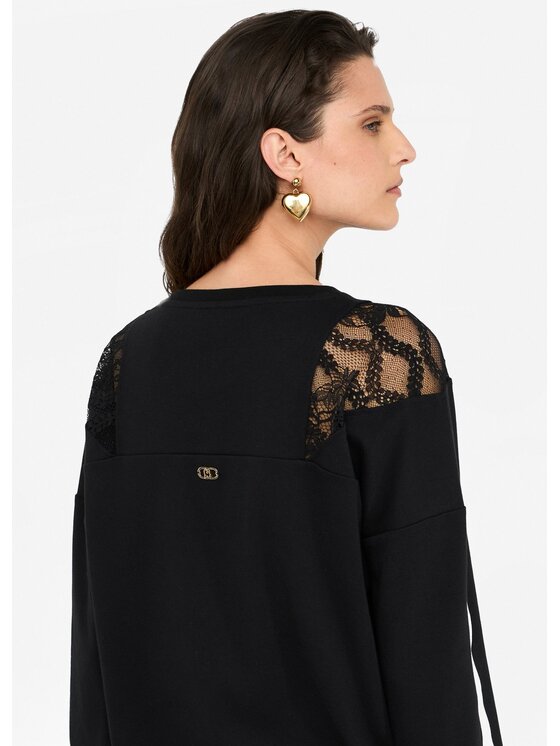 Liu Jo Liu Jo Felpa TF5008J452303N66 Nero Regular Fit