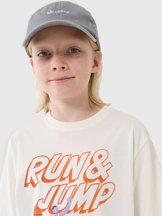 4F 4F T-shirt 4FJASAW24TTSHM2596-011S Bianco Oversize