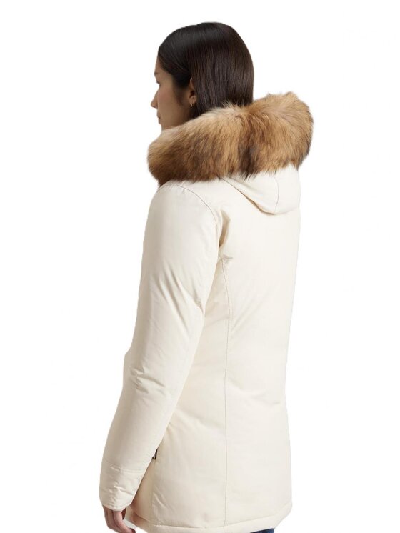 Woolrich Woolrich Kurtka zimowa cfwwou0652frut3128-8743 Biały Regular Fit