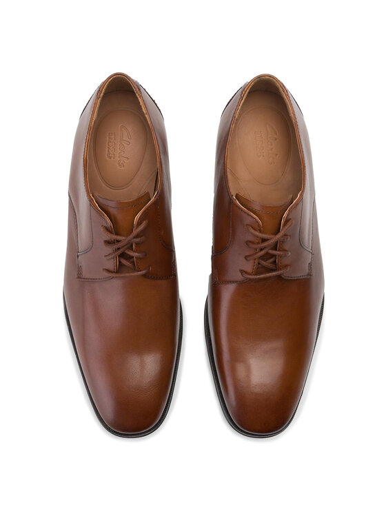 Clarks Clarks Обувки Gilman Lace Кафяв