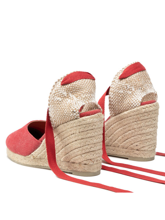 Castañer Castañer Espadrile Carina/8/002 021642-604 Roșu