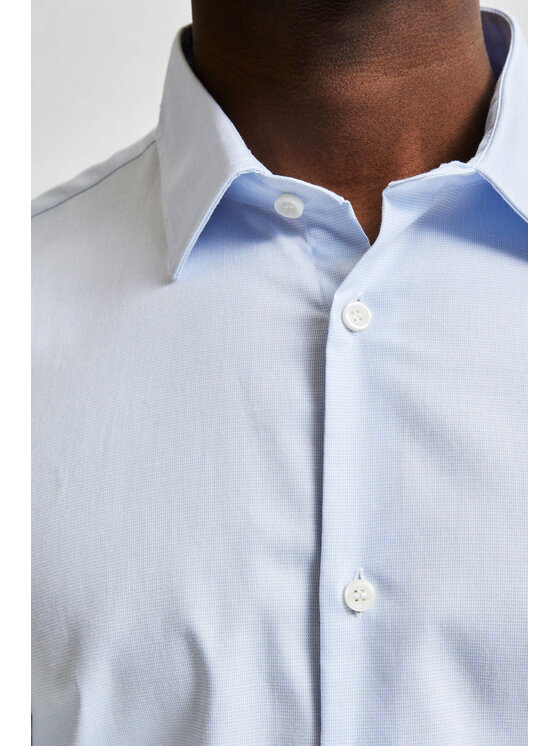 Selected Homme Selected Homme Koszula SLHREGETHAN SHIRT LS CLASSIC B NOOS Niebieski Classic Fit