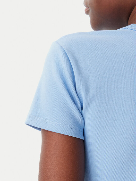 HUGO HUGO T-Shirt Delanor 50512000 Blau Slim Fit