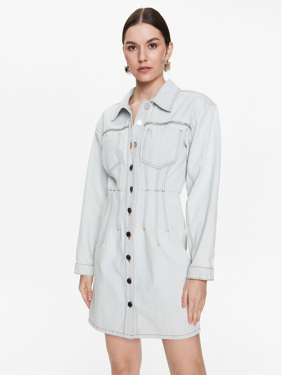 Gestuz Džinsinė suknelė Calia 10906914 Mėlyna Regular Fit