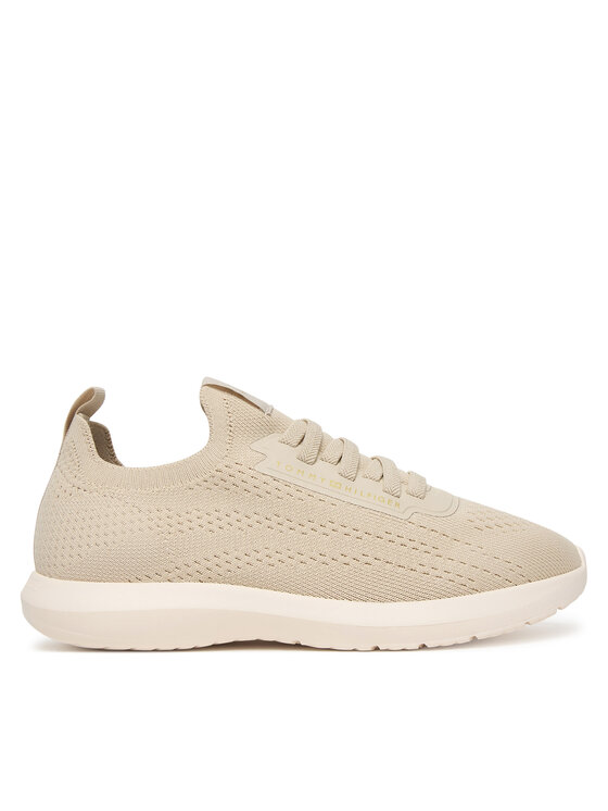 Tommy Hilfiger Tommy Hilfiger Sneakers Th Knit Extralight Runner FW0FW09112 Bej