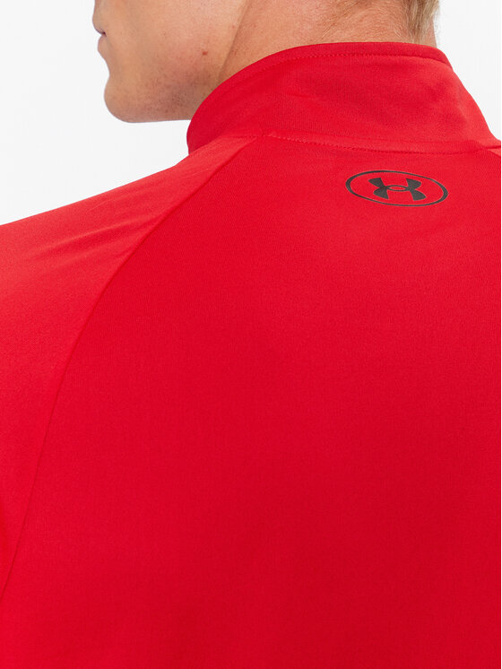 Under Armour Under Armour Hosszú ujjú Ua Tech 2.0 1/2 Zip 1328495 Piros Loose Fit
