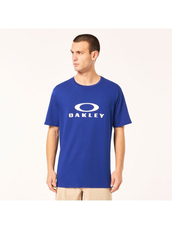 Oakley Oakley T-Shirt FOA402167 Niebieski Regular Fit