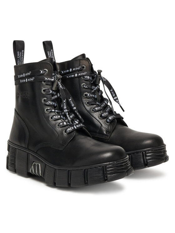 NEW ROCK NEW ROCK Botine M-WALL084NP-C8 Negru