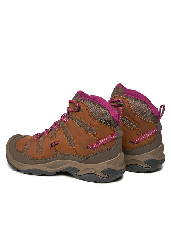 Keen Keen Pārgājienu apavi Circadia Mid Wp 1026765-10 Brūns