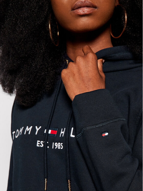 Tommy Hilfiger Tommy Hilfiger Bluza Heritage WW0WW31998 Granatowy Regular Fit