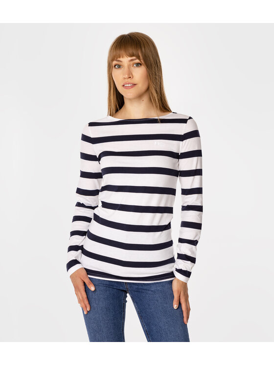 Lee Cooper Lee Cooper T-Shirt HILARY Biały Regular Fit