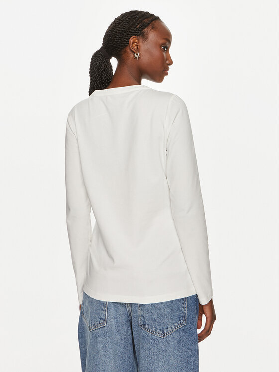 Liu Jo Sport Liu Jo Sport Bluse TF4077 JS088 Écru Regular Fit