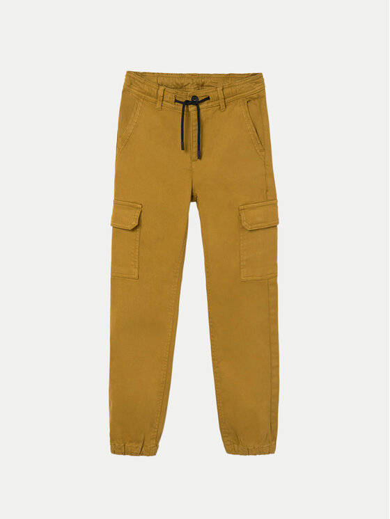 Mayoral Mayoral Joggery 7541 Żółty Regular Fit