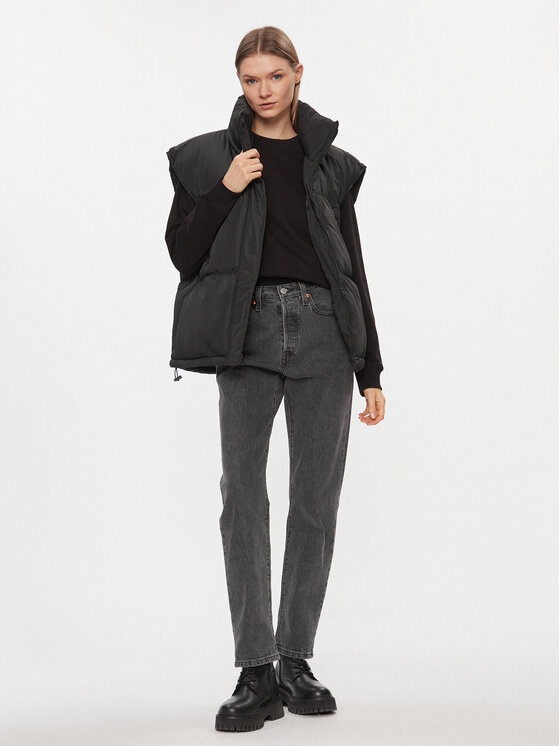 Brave Soul Brave Soul Безрукавка LJK-ISABLK Чорний Regular Fit