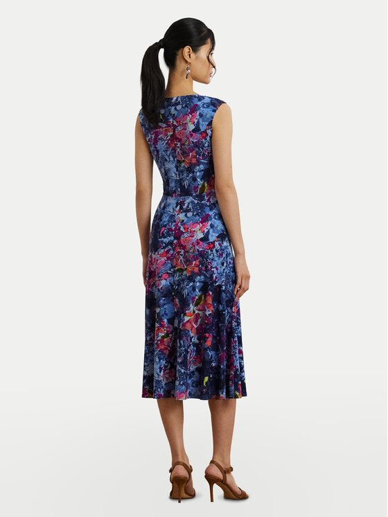 LAUREN RALPH LAUREN LAUREN RALPH LAUREN Sukienka koktajlowa 200973610001 Granatowy Regular Fit