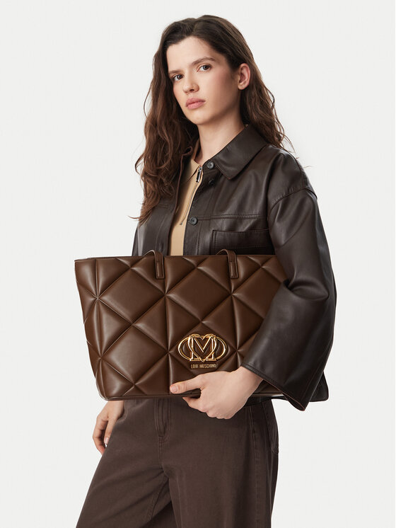 LOVE MOSCHINO Geantă JC4120PP1PLC0300 Maro