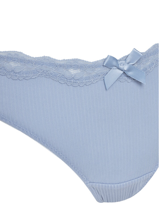Hunkemöller Hunkemöller Tangice Lola 300923 Svetlo modra