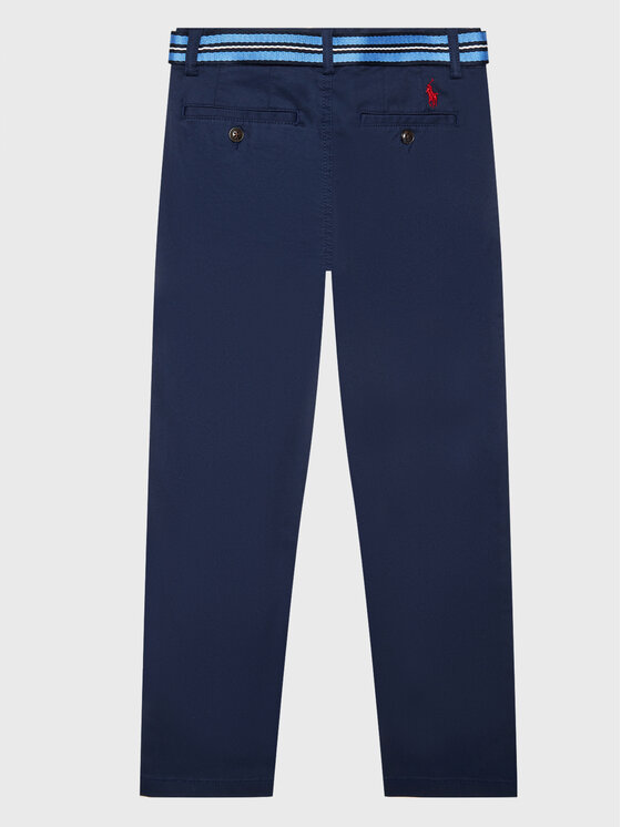 Polo Ralph Lauren Polo Ralph Lauren Παντελόνι υφασμάτινο 323855394001 Σκούρο μπλε Regular Fit