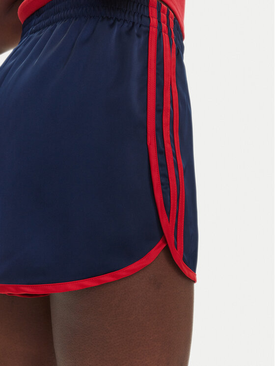 adidas adidas Sportovní kraťasy adicolor 3-Stripes Sprinter JZ3514 Tmavomodrá Loose Fit