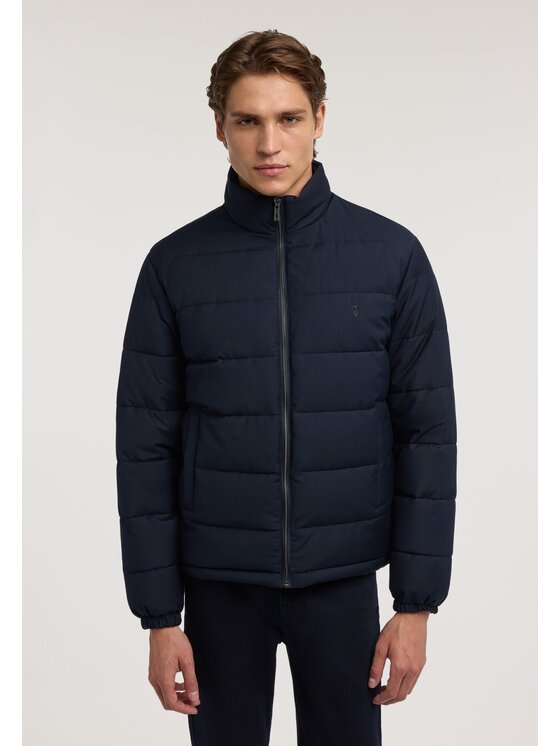 Trussardi Trussardi Płaszcz zimowy 8006M000032N0B5 Niebieski Regular Fit