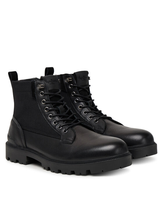 Pepe Jeans Pepe Jeans Outdoorová obuv Ryan Mix M PMS500004 Čierna