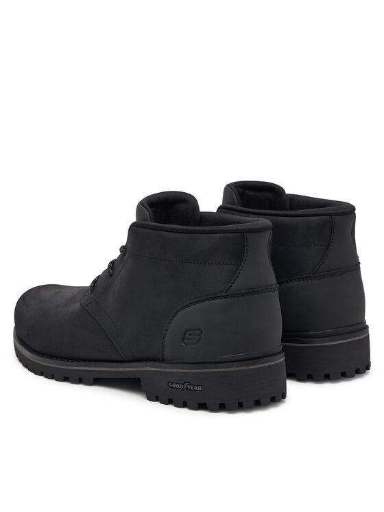 Skechers Skechers Gležnjače Quintero-Damien 205903/BBK Crna