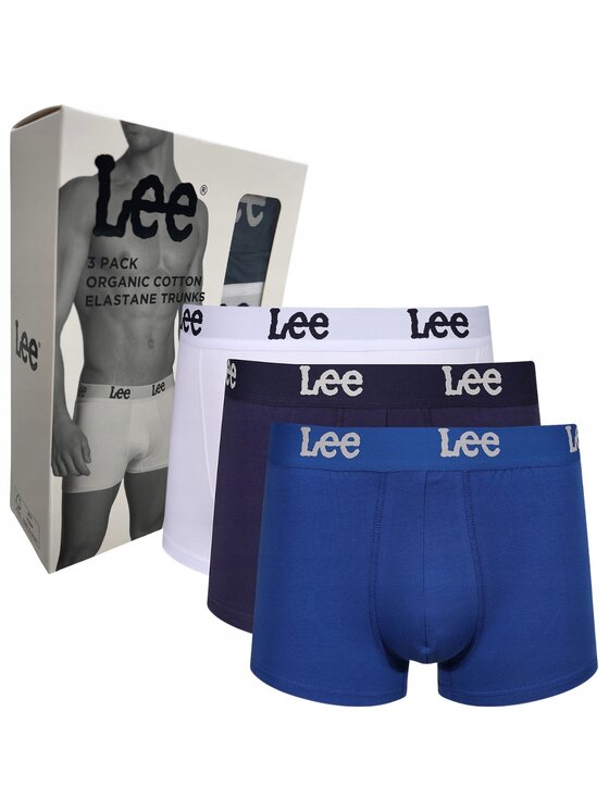 Lee Lee Bokserki Gannon 3 Pack Cotton Elastane Trunks Kolorowy
