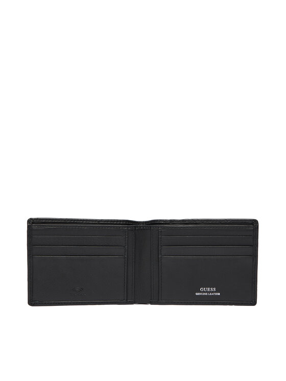 Guess Guess Veliki muški novčanik SMBOMG LEA27 Crna