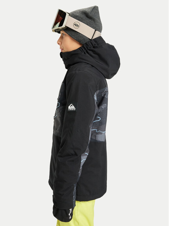 Quiksilver Quiksilver Kurtka snowboardowa Side Hit EQBTJ03220 Czarny Regular Fit