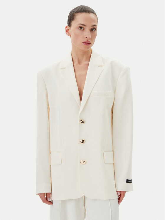 Herskind Herskind Giacca da abito 5508519(G) Bianco Regular Fit
