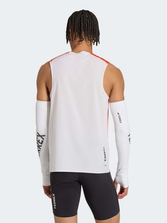 adidas adidas Tank top 169179 Biały Slim Fit