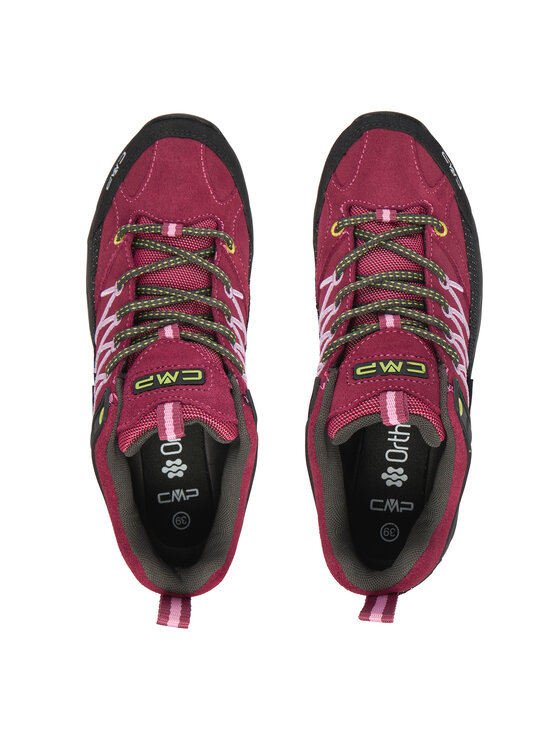 CMP CMP Trekking čevlji Rigel Low Wp 3Q13246 Bordo rdeča