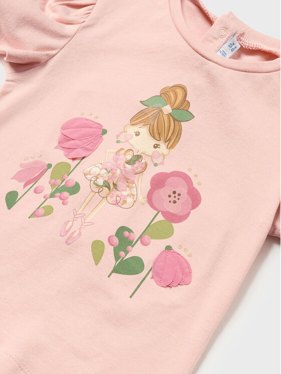 Mayoral Mayoral T-Shirt 1005 Rosa Regular Fit