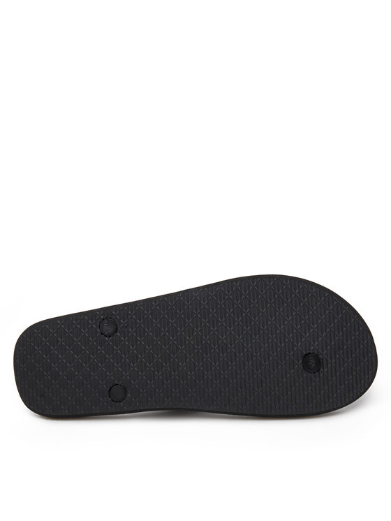 Kappa Kappa Flip flop 371G1KW Black - Beige Lt Almond Colorat