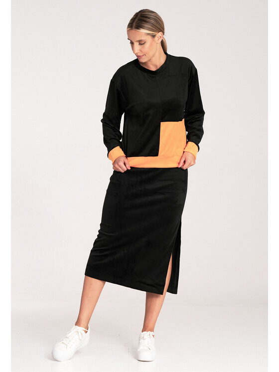 FIGL FIGL Tepláková súprava M1036 Čierna Regular Fit