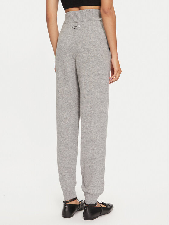 PINKO PINKO Hlače 104316 A271 Siva Regular Fit