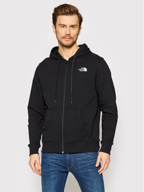 The North Face The North Face Džemperis ar kapuci Open Gate NF00CEP7 Melns Regular Fit