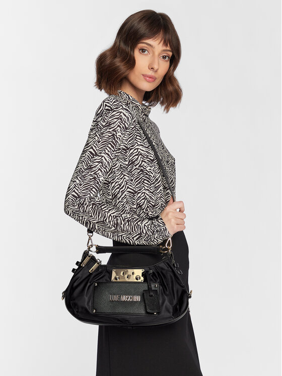 LOVE MOSCHINO LOVE MOSCHINO Дамска чанта JC4158PP1GLG100A Черен